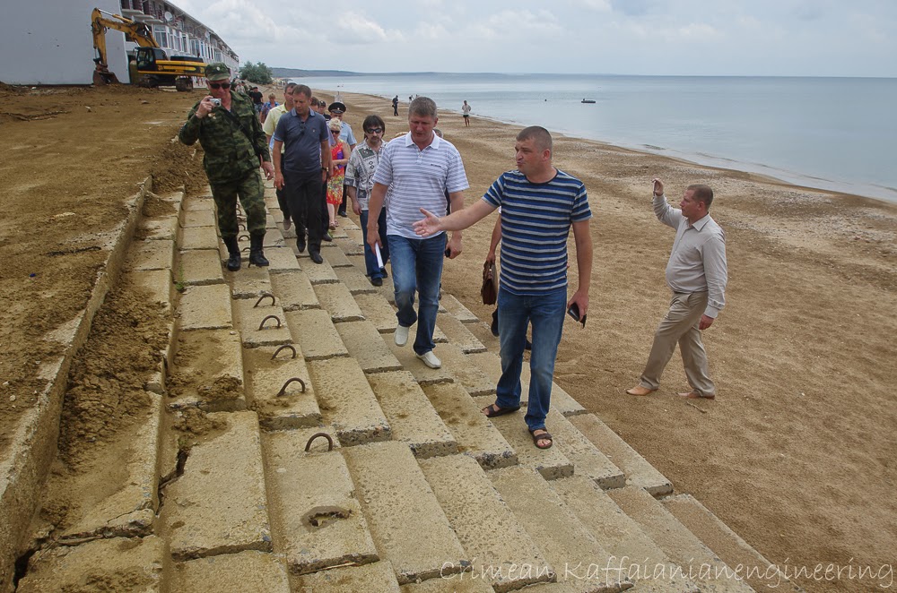 Пляж песчанка феодосия