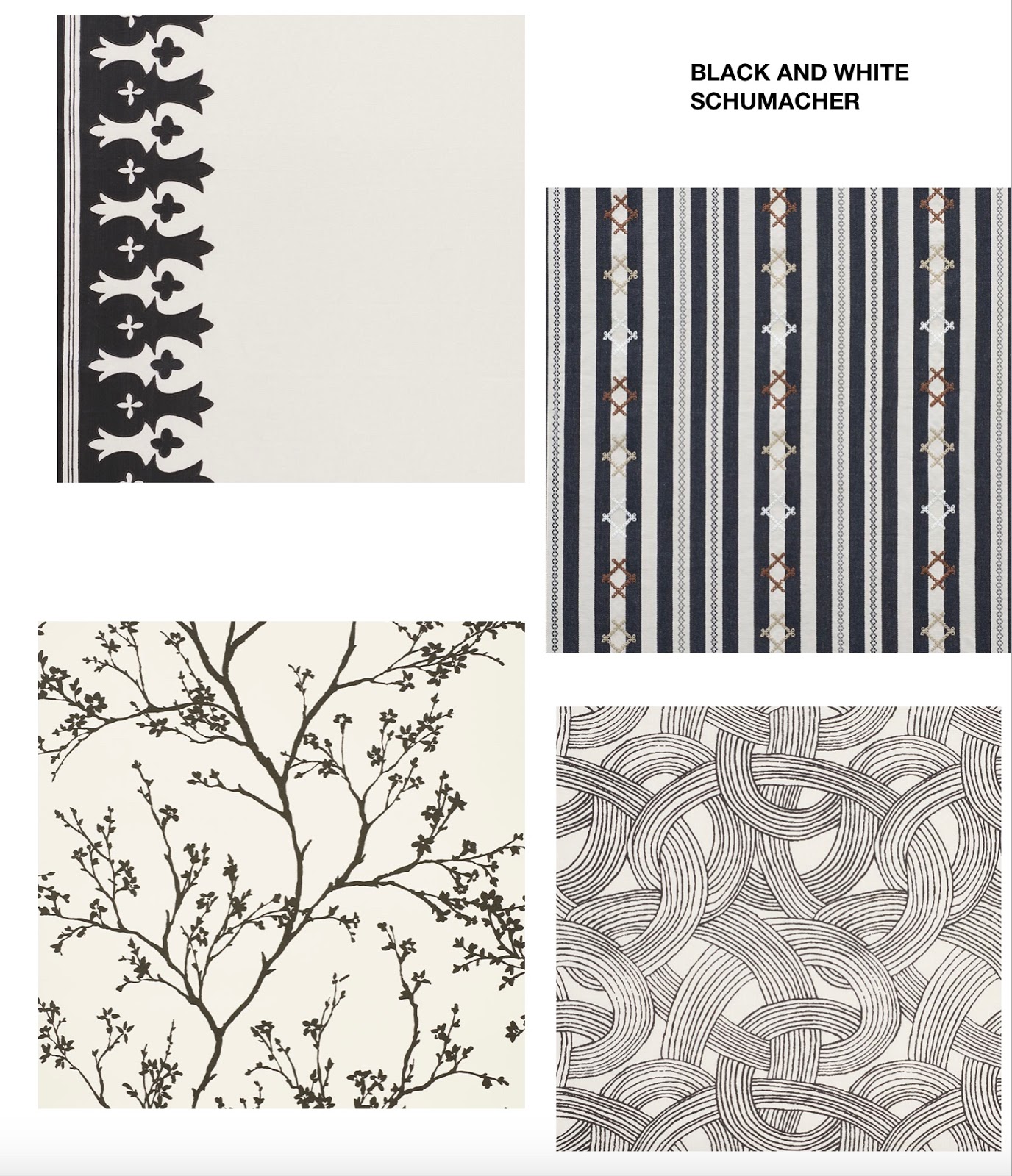 SCHUMACHER FABRIC AND WALLPAPER - design indulgence