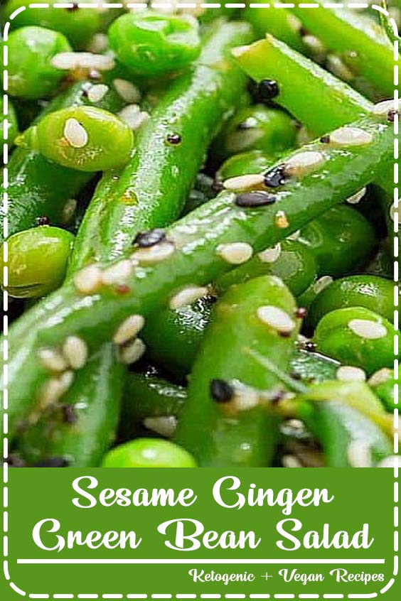 Sesame Ginger Green Bean Salad Food Recipes and Tasty
