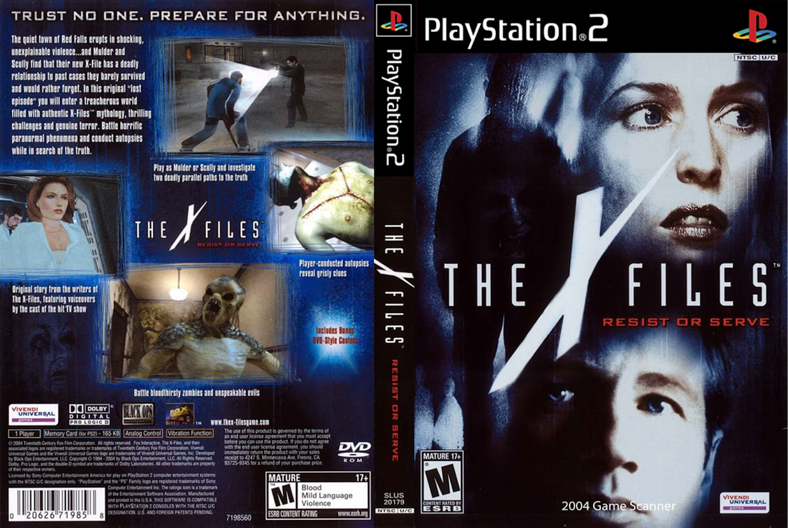 The x files ps1. игра x files 1998. секретные материалы ps1. X-files playstation 2. The x files resist or serve.