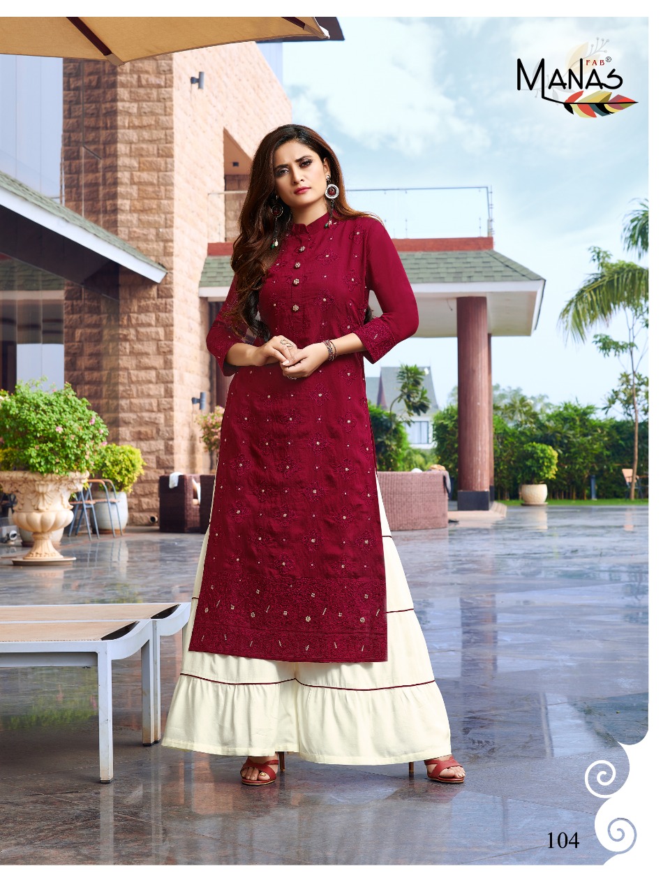 Exclusive Women's Lucknowi Kurti Palazzo – mahezon