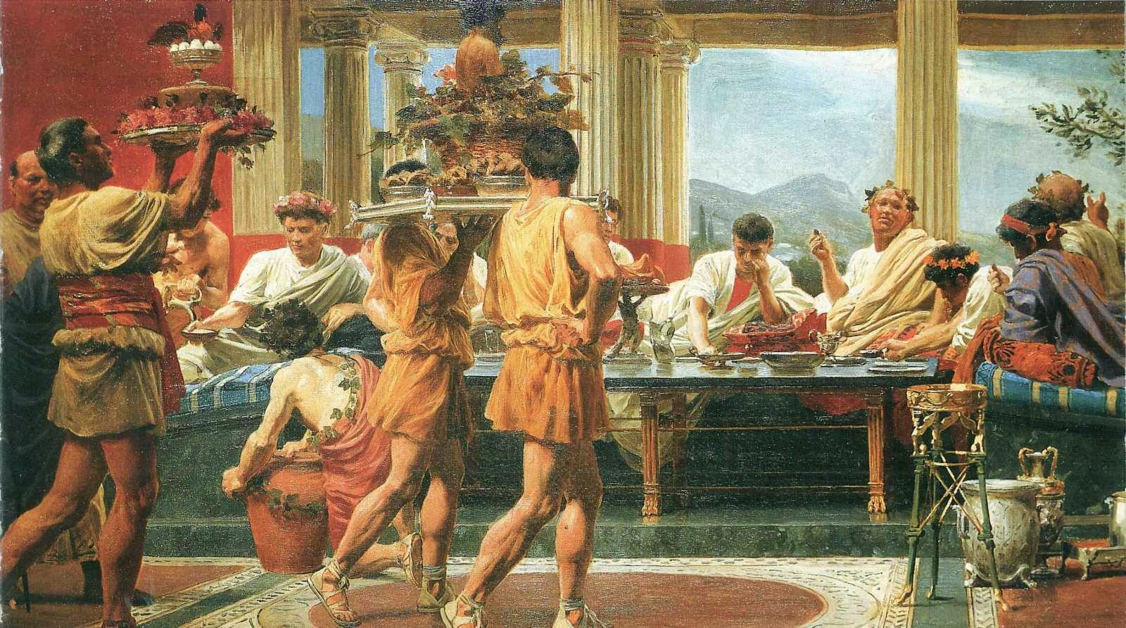 DOMVS ROMANA: Saturnalia, fiestas de señores y esclavos romanos