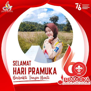 twibbon hari pramuka ke 60