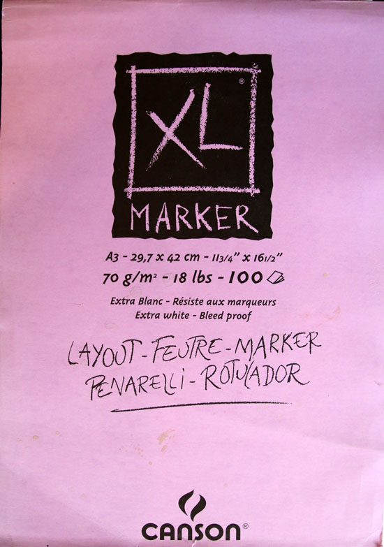 Markers Guild: Canson Marker paper