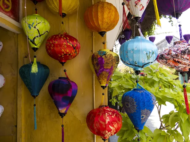 Lanterns in Hoi An Vietnam