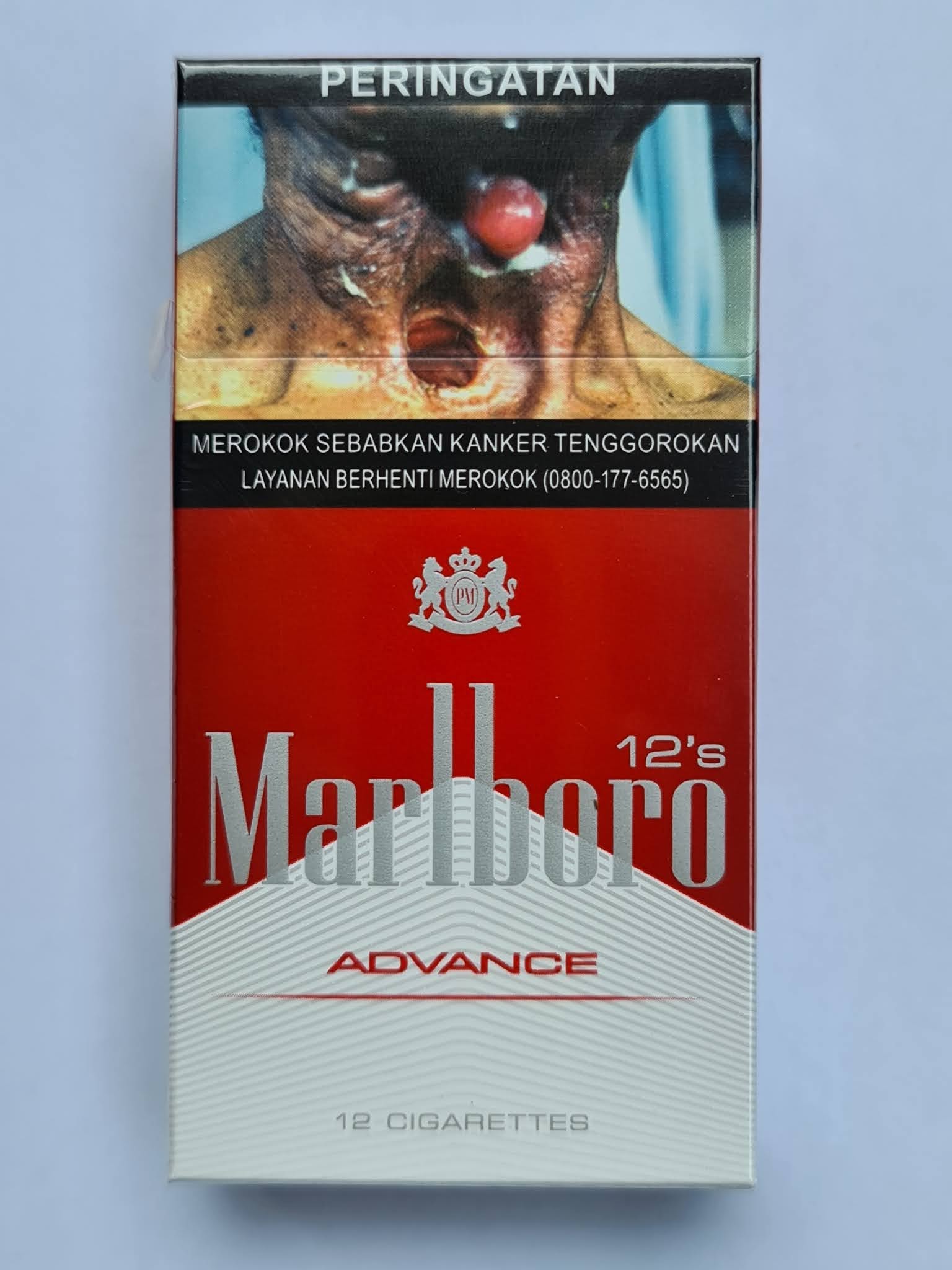 Marlboro Advance 12's (Marlboro 12 Batang), SKM LTLN Pertama Dengan