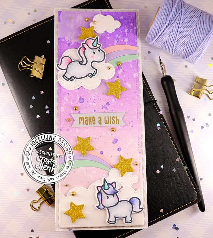 #Jocelijne #Carlijndesign #Jocelijnedesign #handmadecard #cardmaking #stamping #hellocard #friendshipcard #card #cardmaking #unicorncard #unicorns #handmade #dieset #paperart #hobby #MissSparklesstampset #MissSparklesdieset #HappySmilesdieset #scenecard #cloud9crafts #distressink #papierkunst #dutchcardmaker #Twiddlersnook  #embellishments