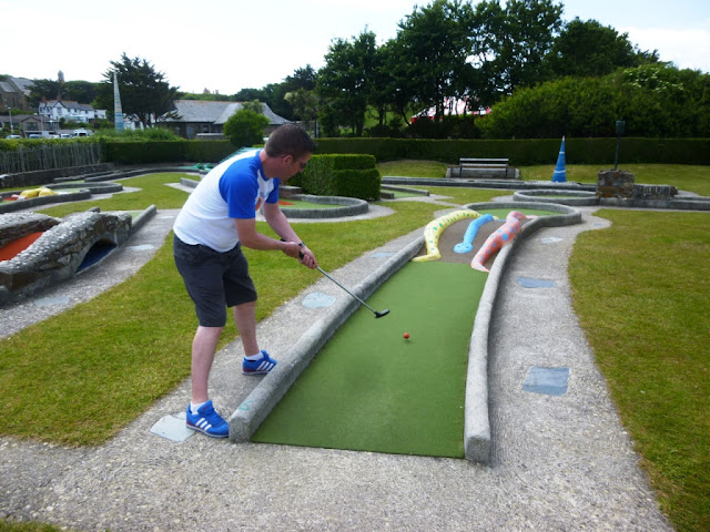 Bude Haven Crazy Golf course in Bude, Cornwall