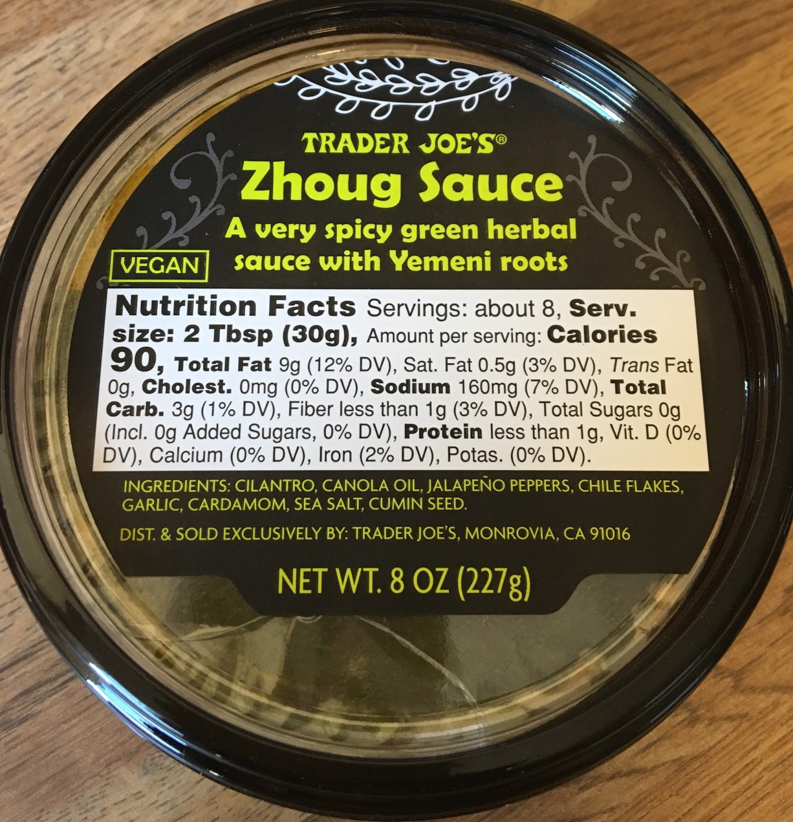 What's Good at Trader Joe's? Trader Joe's Zhoug Sauce