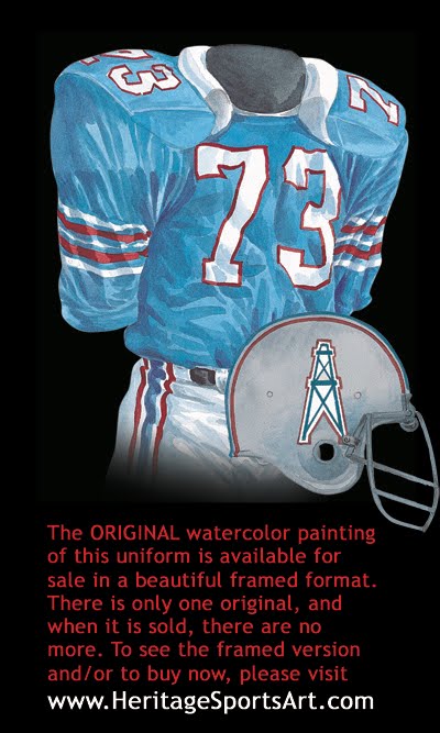 For The Win on X: The Titans' Houston Oilers throwback jerseys appeared to  have leaked and  they're awesome    / X