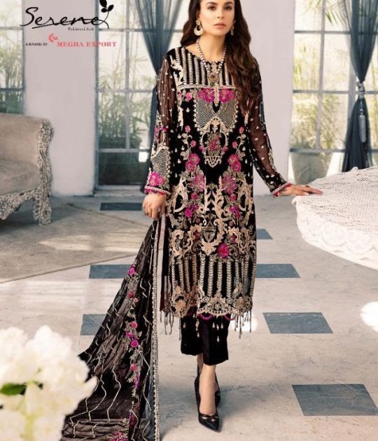 Serene Adan libas pakistani Suits catalog wholesaler - Diwan Fashion