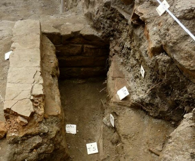 Part of 2nd century BC necropolis unearthed at building site in Sicily's Messina