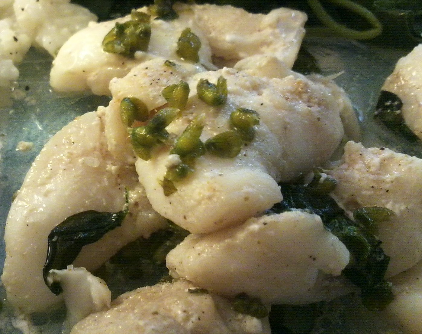 Grouper Cheeks with Cajun Lime Sauce