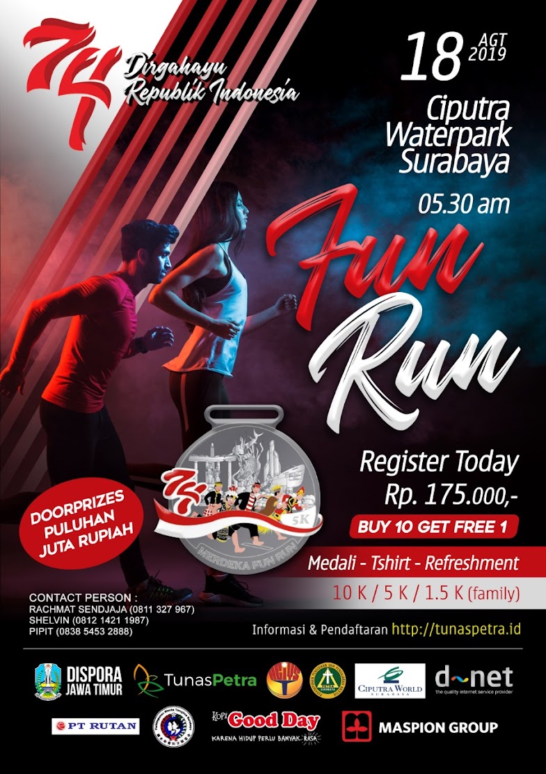 Tunas Petra - Fun Run • 2019 Tunas Petra - Fun Run • 2019