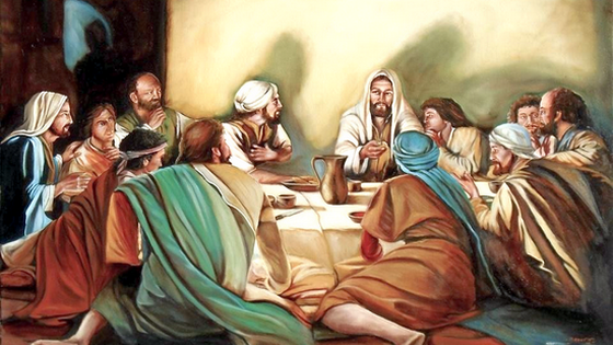 Última ceia de Jesus com os discípulos