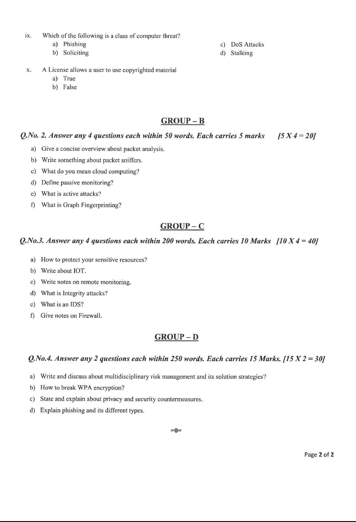 Private security research topics image