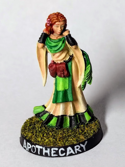 Really not as great a finish as I\'d hoped. Finished Wood Elf Apothecary