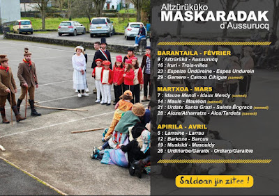 Les mascarades souletines Pyas Basque 2020