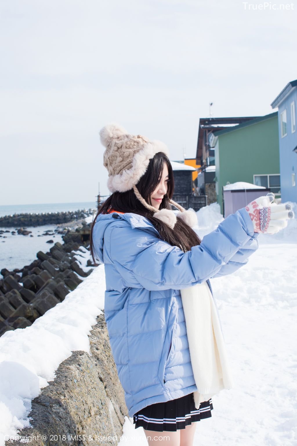 Image-IMISS-Vol.262-Sabrina model–Xu-Nuo-许诺-Sparkling-White-Snow-TruePic.net- Picture-8