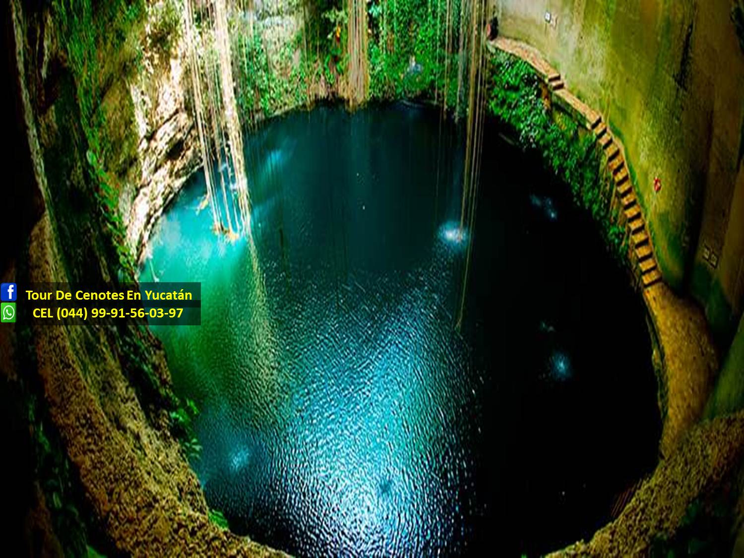 LOS CENOTES DE YUCATAN: CENOTE IK KIL