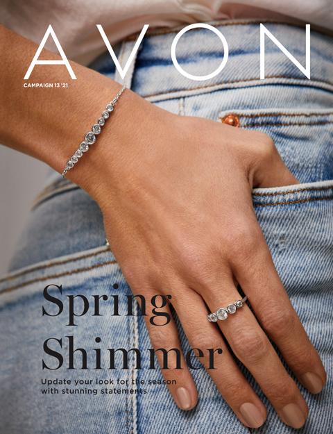 AVON Campaign 13 Brochure 2021 - Spring Shimmer!