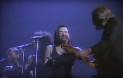 rachel floyd pink backing fury singers singer gilmour david live 1987 february