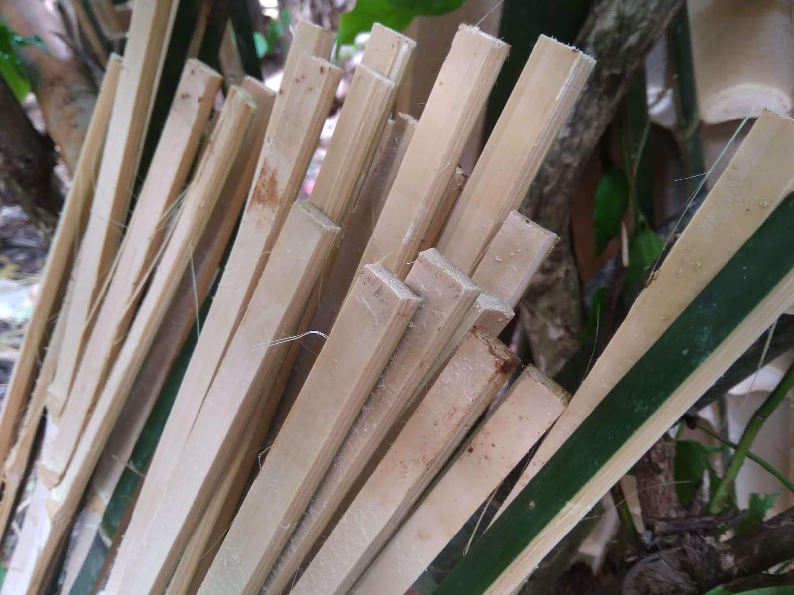  Cara Membuat Tirai Bambu  Anak Arsitektur