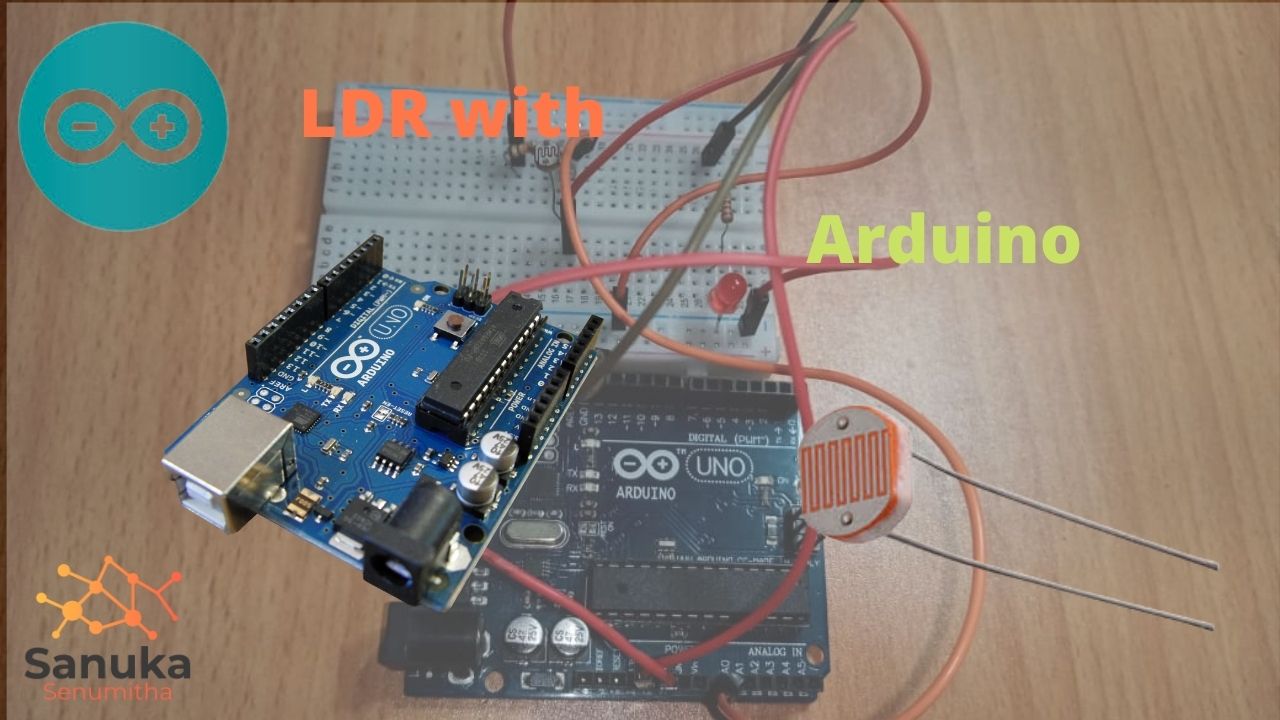Light Dependent Resistor(LDR) with Arduino