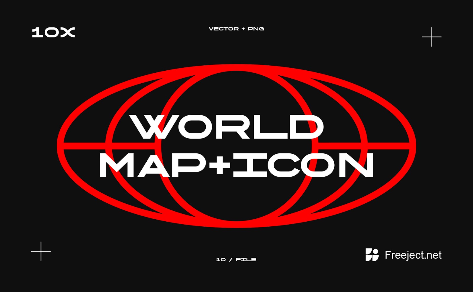 Free World Map & Icon Vector Collection