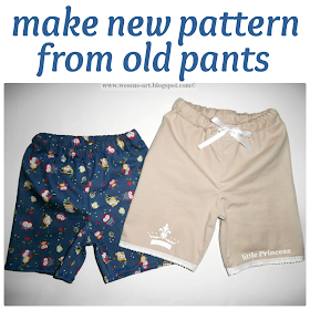 Wesens-Art: make new pattern from old pants