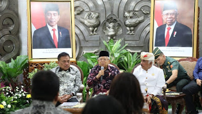 Gubernur Olly Temui Wapres Bahas Konferensi Nasional FKUB di Sulut