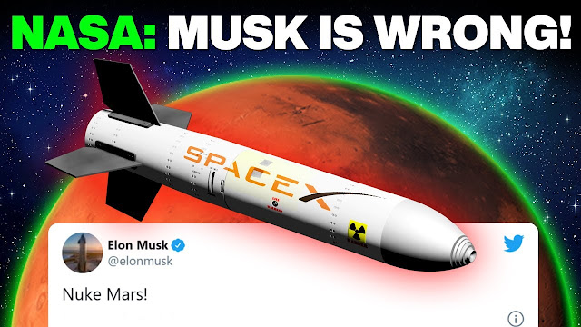 Why NASA Disagrees With Elon Musk’s Plan To NUKE Mars