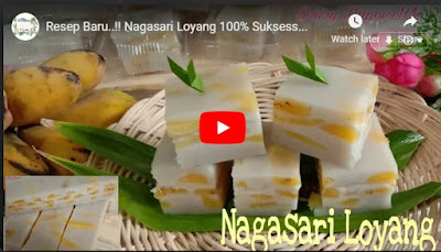 Resep Baru..!! Nagasari Loyang 100% Suksess...