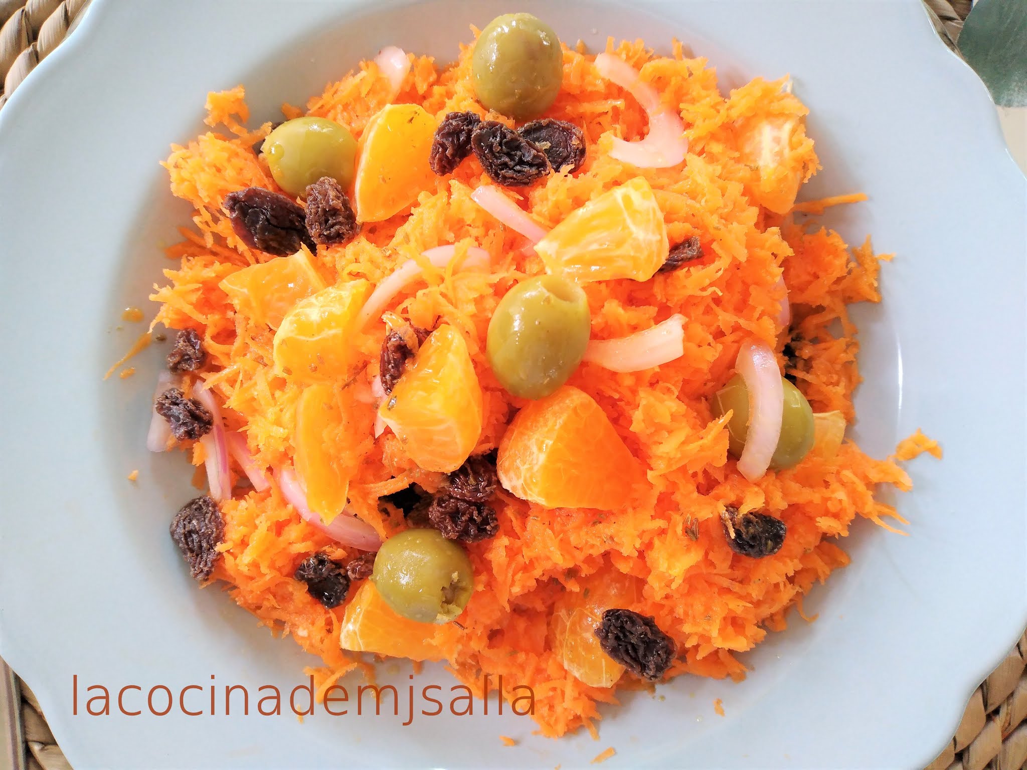 ENSALADA DE ZANAHORIA RALLADA