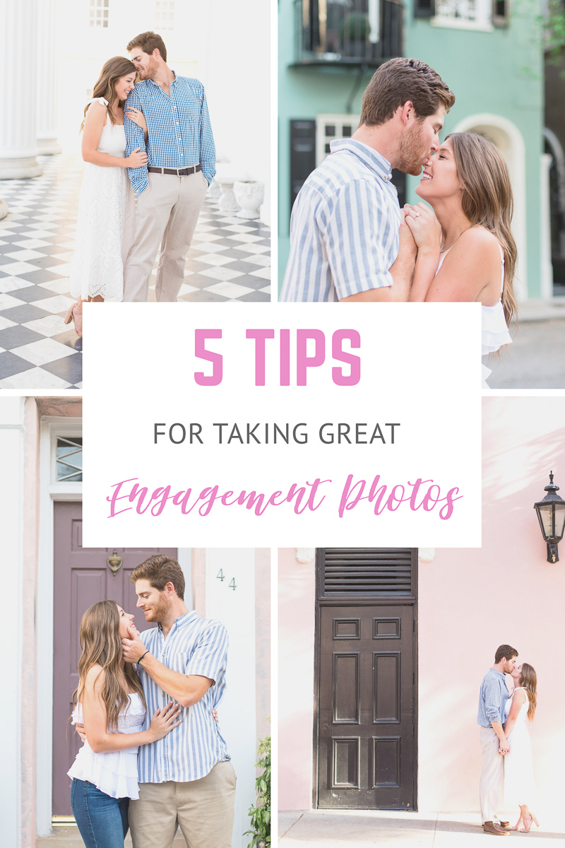 5 Tips To Taking Great Engagement Photos - Chasing Cinderella