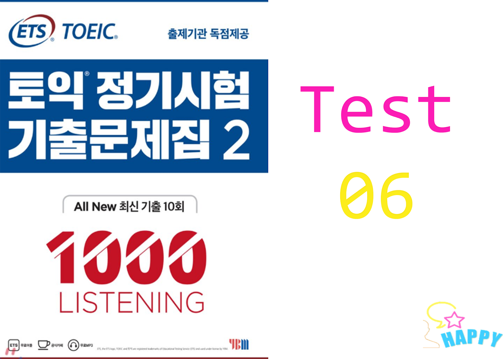 Listening ETS TOEIC Regular Test 1000 Volume 2 Test 06 Chia sẻ kiến thức TOEIC