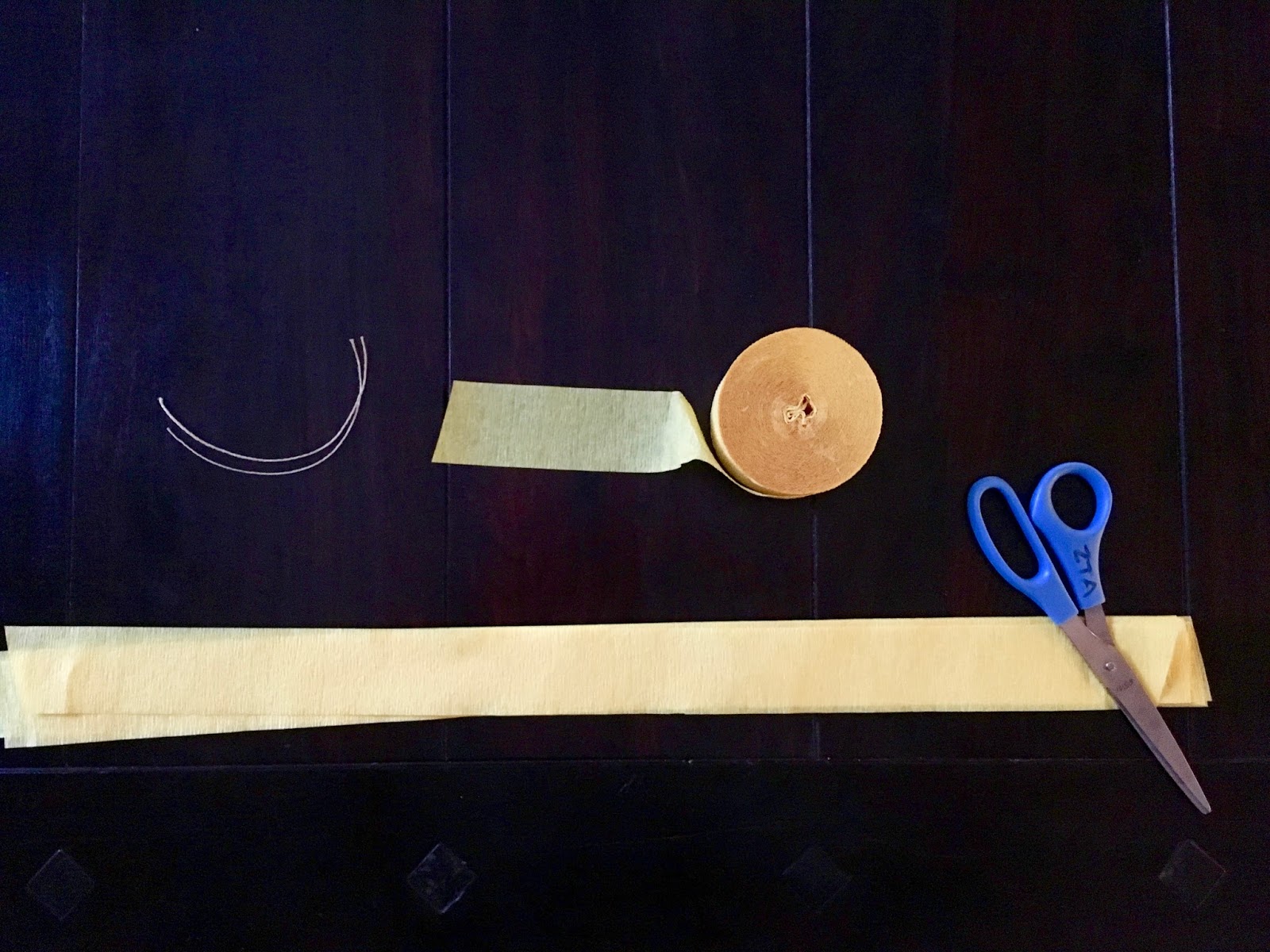 Crafty Texas Girls DIY Crepe Paper Tassel Garland