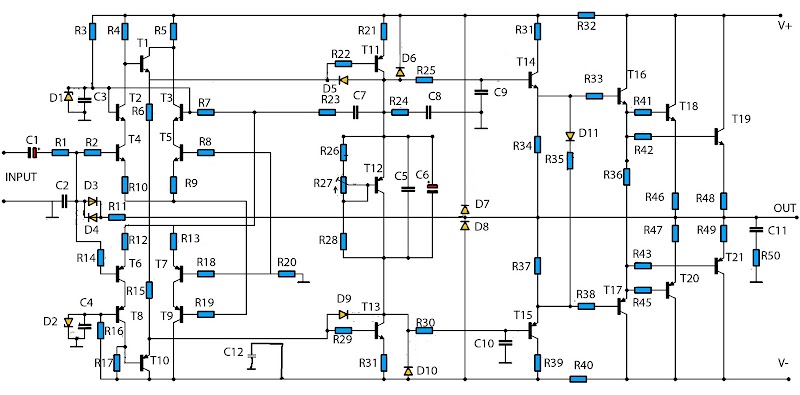 Ide 33+ Audio Amplifier Diagram