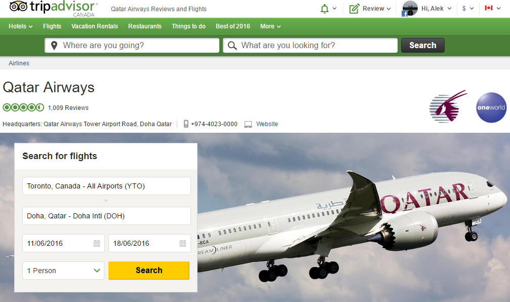 Digital Presence of Airlines LOT vs. QA on other influencers and