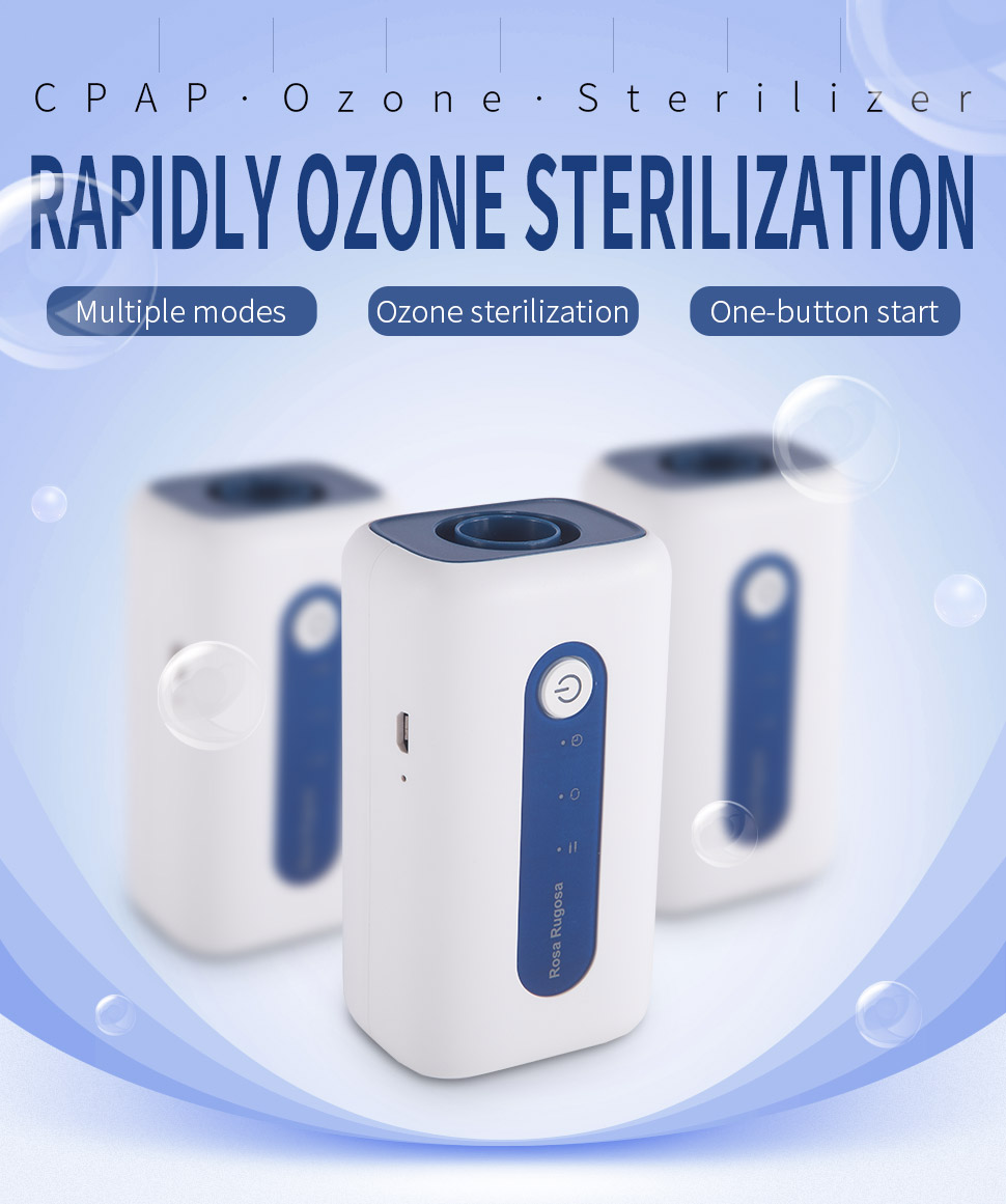 Portable Ozone CPAP Sterilizer CPAP Machine Mask Tubing Cleaner