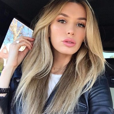 La modella albanese, Tika Camaj, nella lista delle donne più belle del