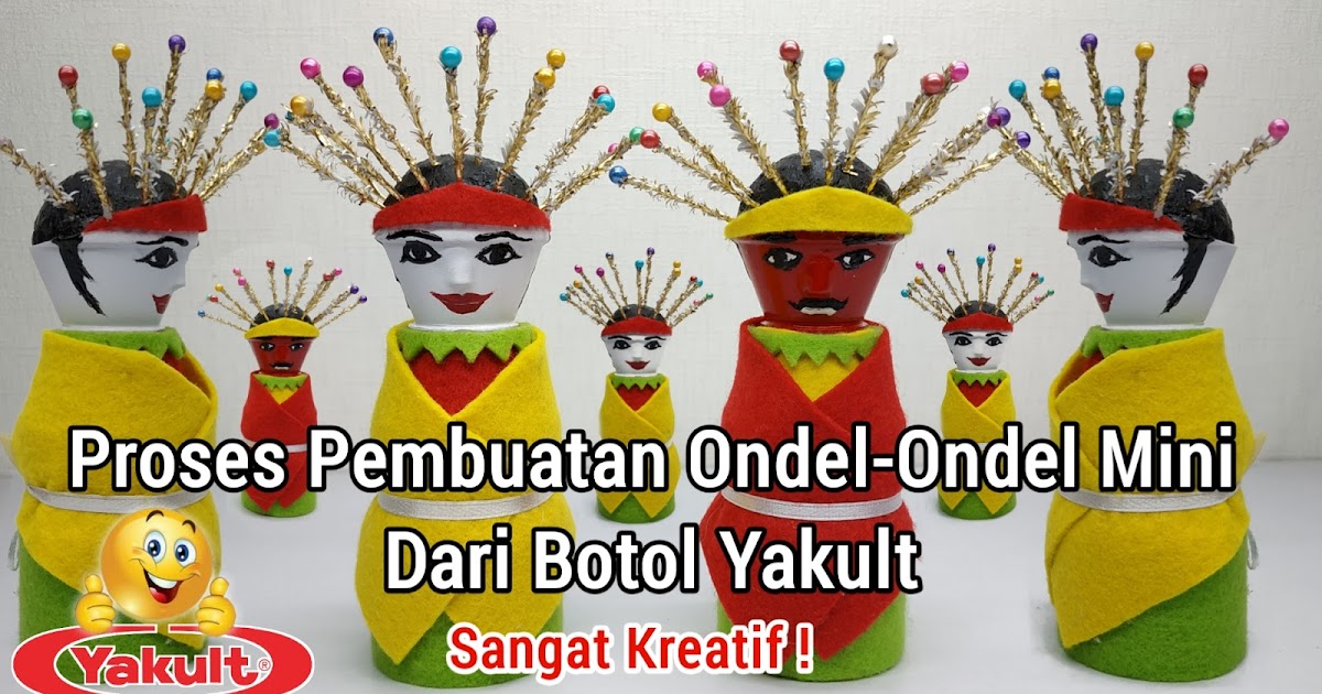 Cara Membuat Ondel Ondel Mini Dari Botol Bekas. Kreatif Cara Membuat Ondel Ondel Mini Dari Botol Bekas. Kreatif