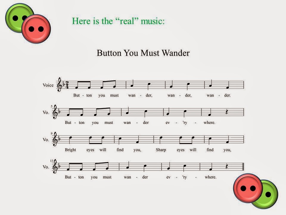 Music, Music, Music!: More Buttons!