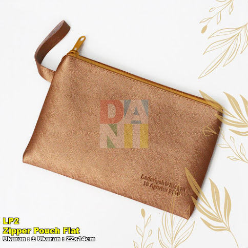 Zipper Pouch Flat