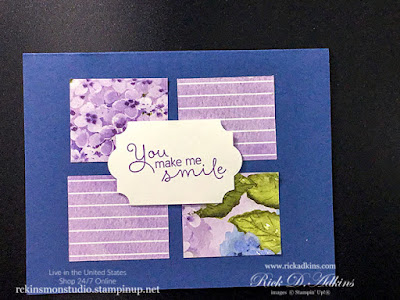 Learn how to make the Double Wonder Cards using the Hydrangea Haven Designer Series Paper click here to learn more