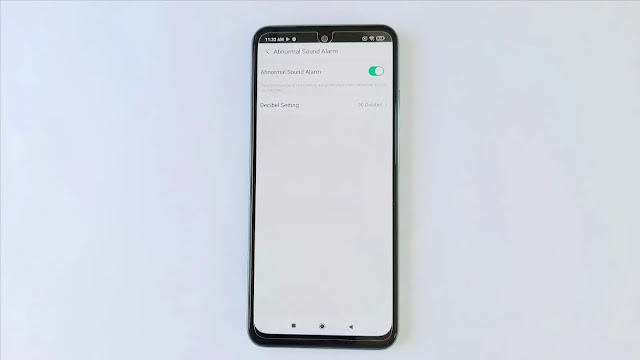 imou life camera abnormal sound detection feature