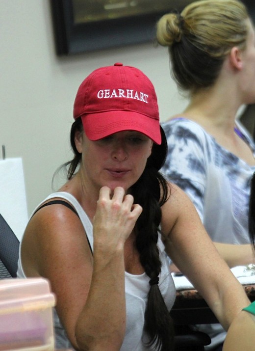 Kyle Richards Hits The Nail Salon » Gossip | Fashion Glamour and Gossip