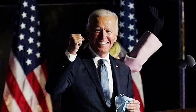 The American people elected Biden as the 46th President of the country. 