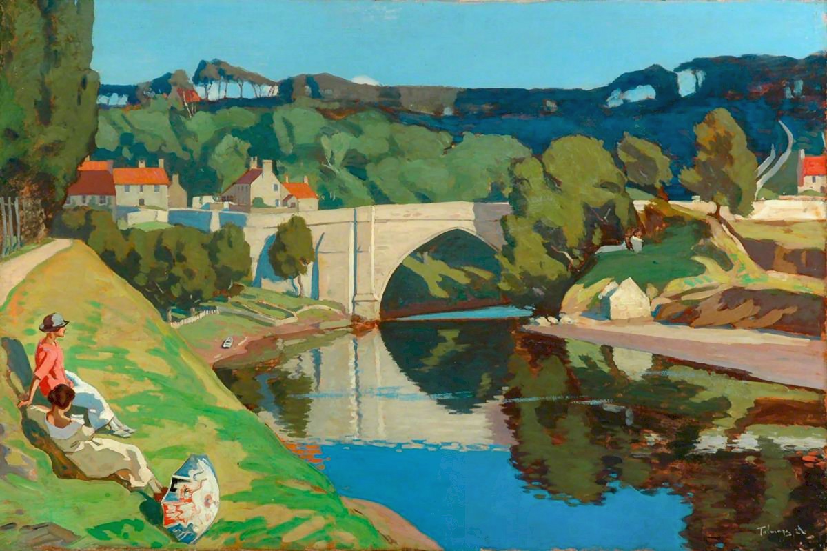 Algernon Talmage Impressionist painter Tutt'Art Pittura