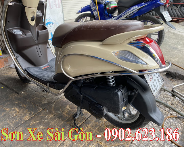 Mẫu Xe Honda Dylan màu trắng pha lê cực đẹp